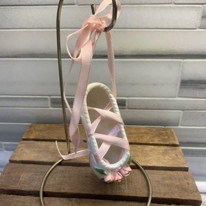 Mud Pie Ceramic Ballerina Shoe